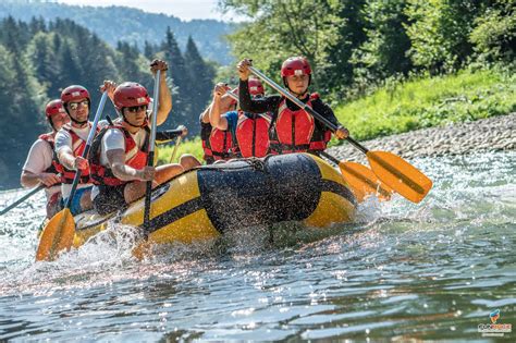 RAFTING DUNAJEC spływ pontonowy na Dunajcu atrakcja dla FIRM