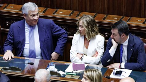 Tajani Alza Lo Scontro Con Salvini E Meloni Svegliamoci L Impero