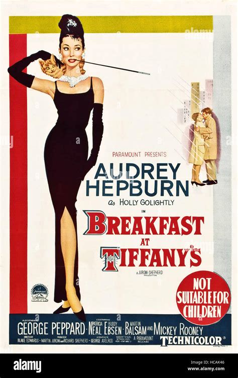 Breakfast At Tiffany S Audrey Hepburn Left Kissing From Left