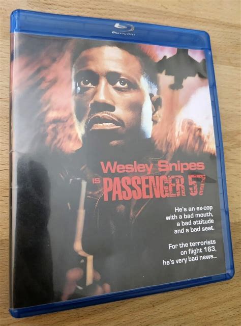 Passenger 57 1992 2013 Blu Ray Release Wesley Snipes Look 883929291298 Ebay