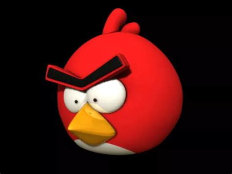 9 Angry Bird Free 3d Models Collection Open3dmodel