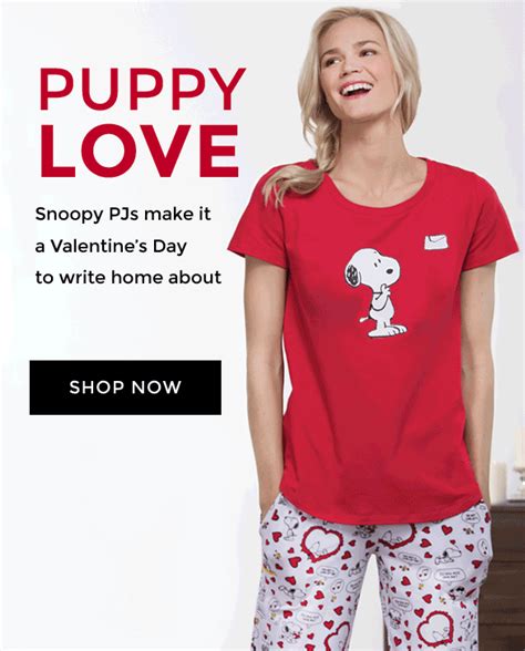 Pajamagram Straight From The Heart ️snoopy Pjs For Valentines Day