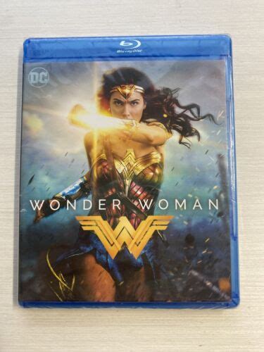 New Sealed Wonder Woman Blu Ray Gal Gadot Chris Pine C