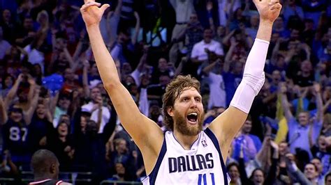 NBA 75th Anniversary Team Dirk Nowitzki Check Out Top Plays From