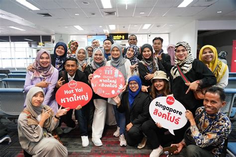 Airasia Launches Direct Flights From Hat Yai To Singapore Fly