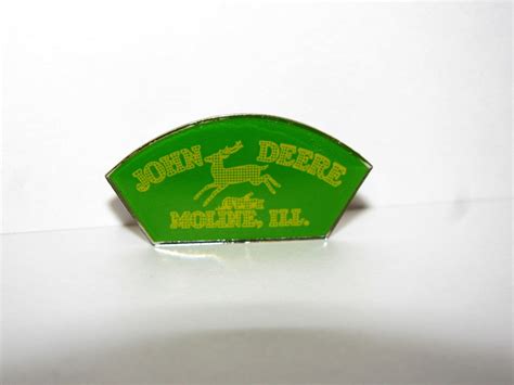 RARE John Deere 1937-1950 Trademark Logo Advertising Enamel - Etsy