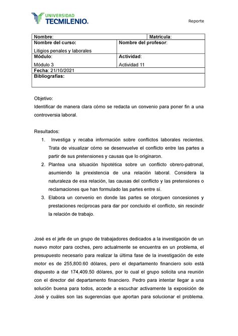 Act Litigios P Y L Actividad Nombre Matr Cula Nombre Del