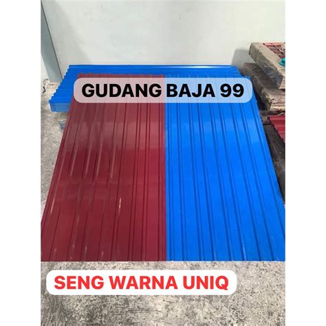 Jual Seng Spandek Warna Coating Limited Edition Shopee Indonesia