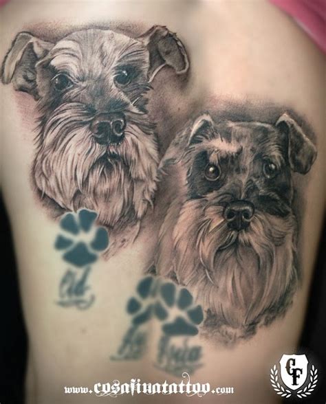 The 8 Coolest Schnauzer Tattoo Designs In The World