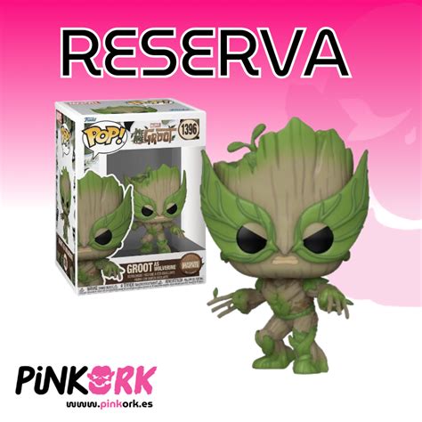 Funko Pop Marvel Groot As Wolverine Plush 1396 Reserva