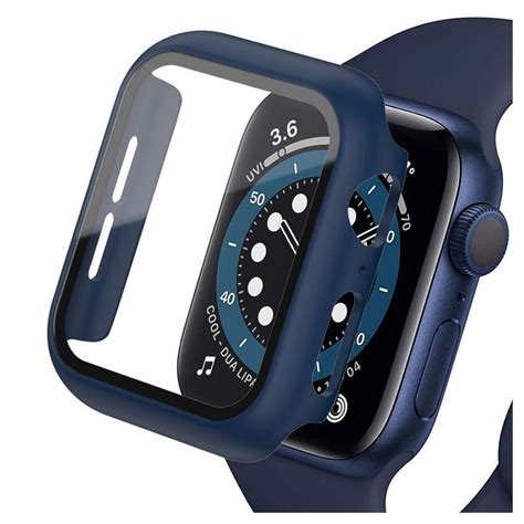 Capa Capinha Vidro Integrado Para Apple Watch Series Mm Star