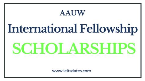 Aauw Women International Fellowships 2022 2023 Call For Applications