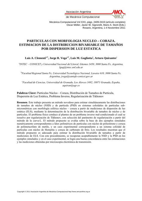 PDF Estimacion de La Distribucion Bivariable de Tamaños DOKUMEN TIPS