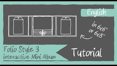 Folio Style 3 Tutorial Interactive Mini Albumfolio In Size 6x8 Or