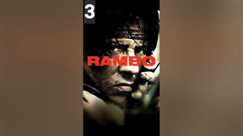 Ranking The Rambo Films From Worst To Best Youtube