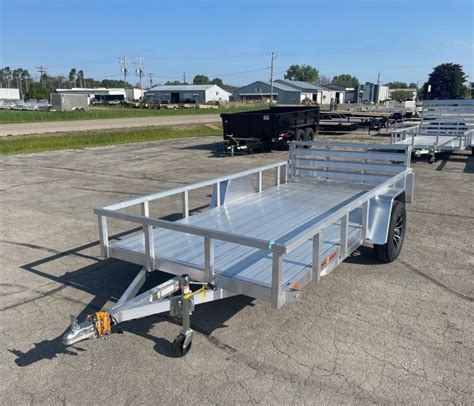 72 X 12 Sport Haven Deluxe Utility Trailer W Bi Fold Ramp Free