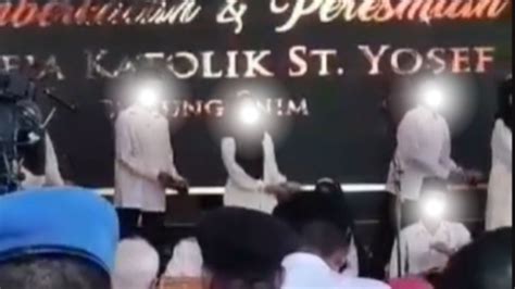 Respons Mui Sumsel Soal Peresmian Gereja Diiringi Marawis Dan Selawat Nabi