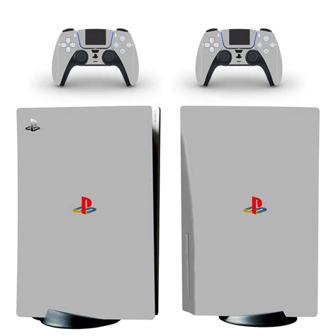 Playstation Symbol On Gray PS5 Skin Sticker - ConsoleSkins.co