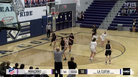 Girls Basketball Highlights La Cueva Vs Manzano Win Big Sports