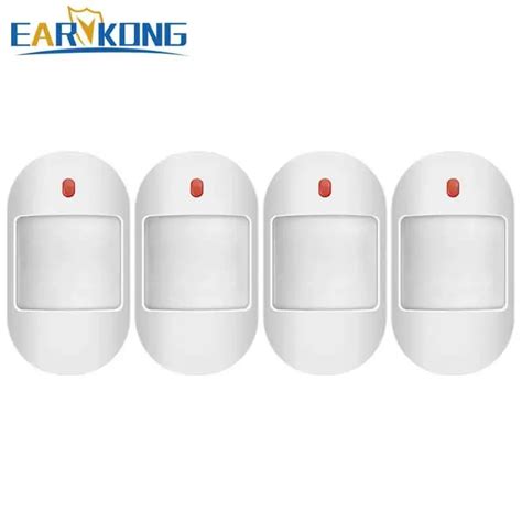 Mhz Wireless Pir Motion Sensor For Home Burglar Wireless Panic Alarm