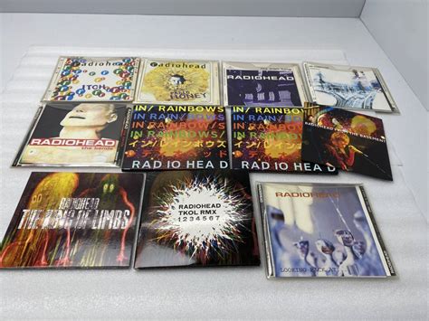 【傷や汚れあり】★radiohead レディオヘッド★ケースなし Cdまとめ売り In Raibowstkol Rmx など【中古現状品