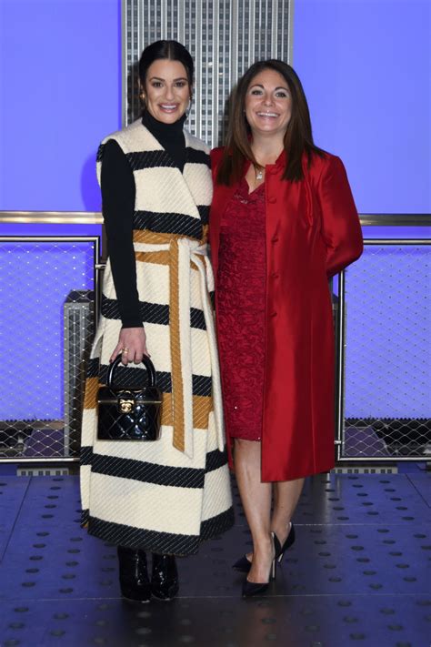 Lea Michele and Tiffany Valentine - Celebrate the 2019 Holiday Light