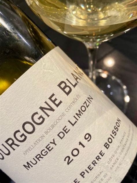 2020 Pierre Boisson Bourgogne Blanc Murgey De Limozin France Burgundy