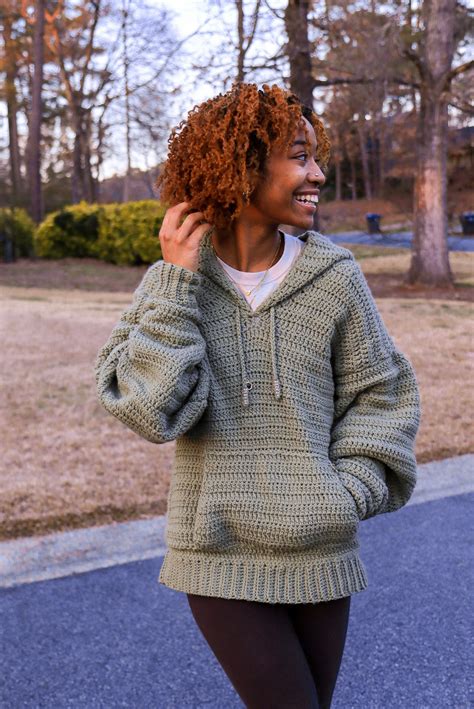 Crochet Hoodie Pattern digital Download - Etsy