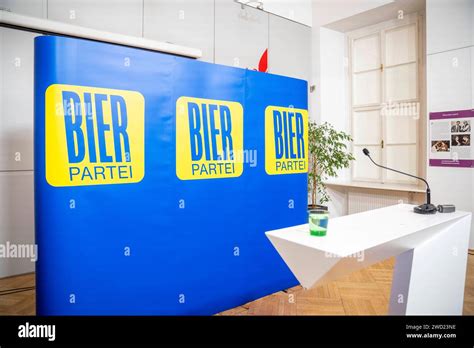 Wien Sterreich De J Nner De Pressegespr Ch Der Bierpartei