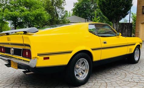 Excellent Condition Mustang Mach Must Like Yellow Garaged And