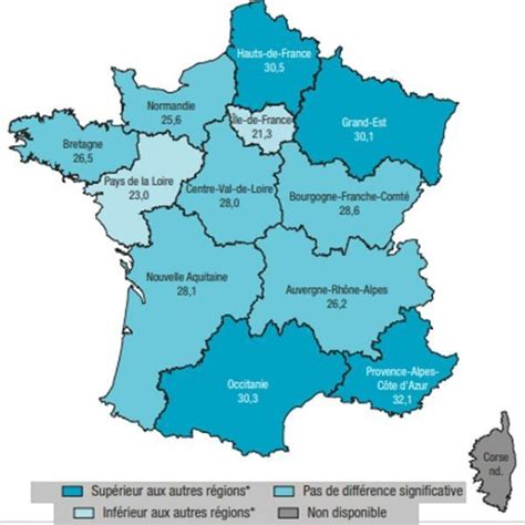 Tabac découvrez la carte de France des fumeurs