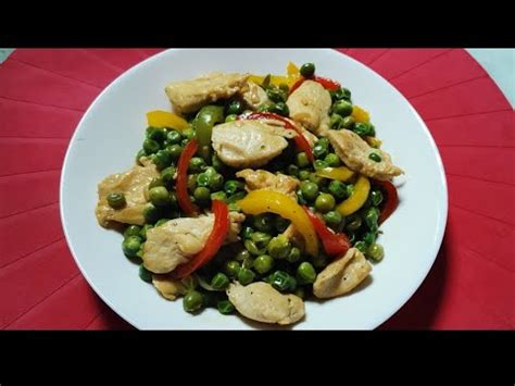 Chicken With Green Peas Quick And Easy Recipe Purpleheartnjph