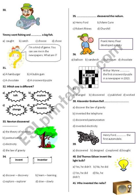 Simple Past Tense Test Part 2 Esl Worksheet By Mysterysea