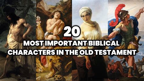 The 20 Most Important Biblical Characters Of The Old Testament Youtube