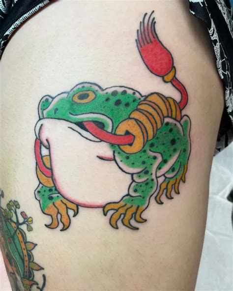 Amazing Japanese Frog Tattoos That Will Motivate You