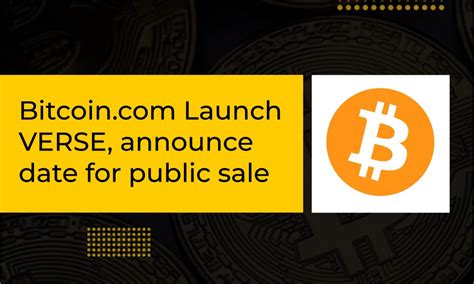 Bitcoin Launch Verse Announce Date For Public Sale Cryptotvplus