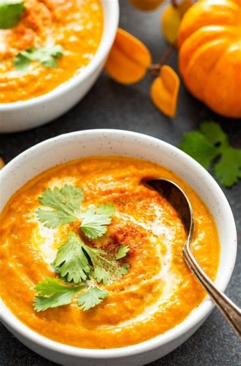 Lauras Fall Curried Pumpkin And Lentil Soup Recipe