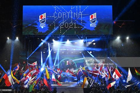 A general view during the FIS Alpine Ski World Championships Opening ...