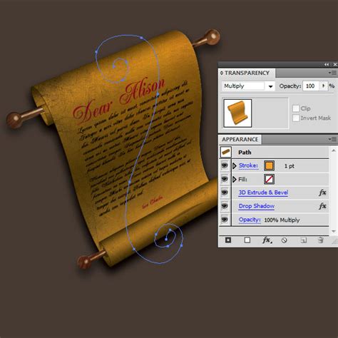 How to Create a Medieval Paper Scroll