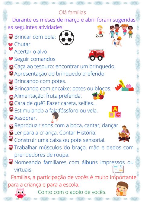 Atividade Crianca 2 Anos