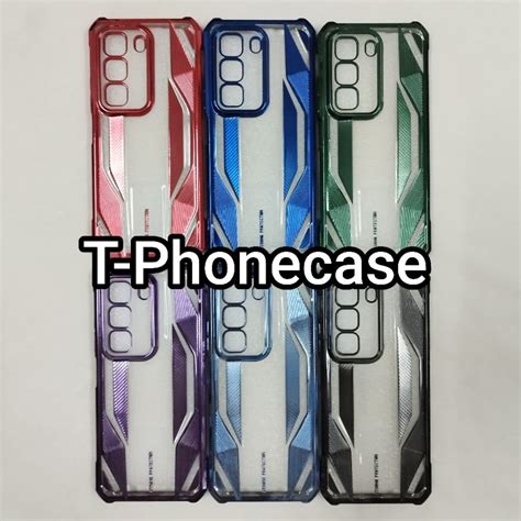 สงจากกรงเทพฯ เคสซลโคน ขอบเงา โครเมยม ใชสำหรบ Infinix Hot i