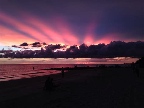 Sunset in Lido Beach