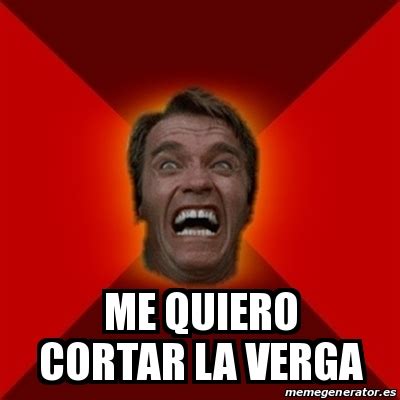 Meme Arnold Me Quiero Cortar La Verga