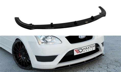 Front Splitter V1 Ford Focus St Mk2 Textured Our Offer Ford Focus St Mk2 2005 2007