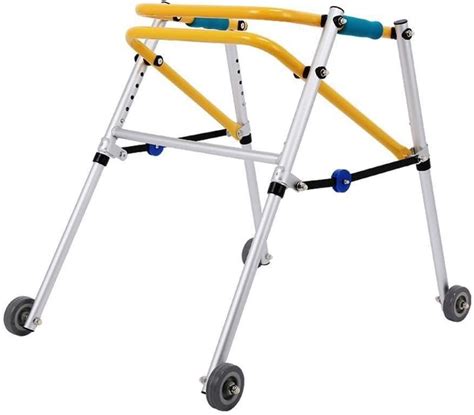 Standard Walkers Walking Aid Walking Stick Four-Wheeled Children Walker ...