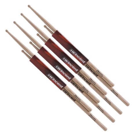 Disc Wincent Hickory A Round Tip Drumsticks Pk At Gear Music