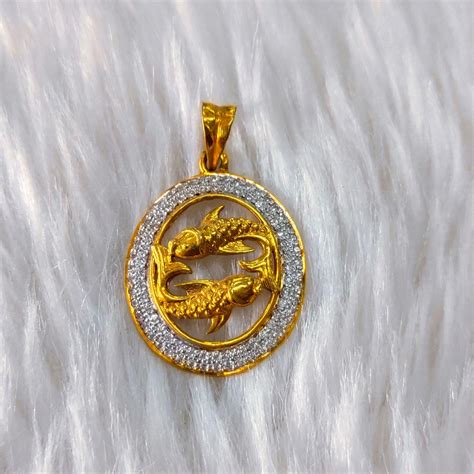 Buy Quality Gold Hallmark Rashi Pendant In Ahmedabad