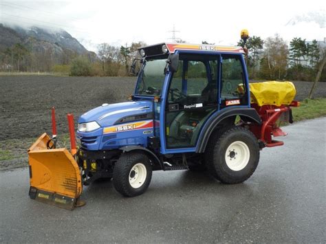 Iseki Th Hydro Kommunaltraktor Traktor Chur Technikboerse