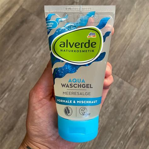 Alverde Naturkosmetik Aqua Hydro Waschgel Gel Detergente Viso Review