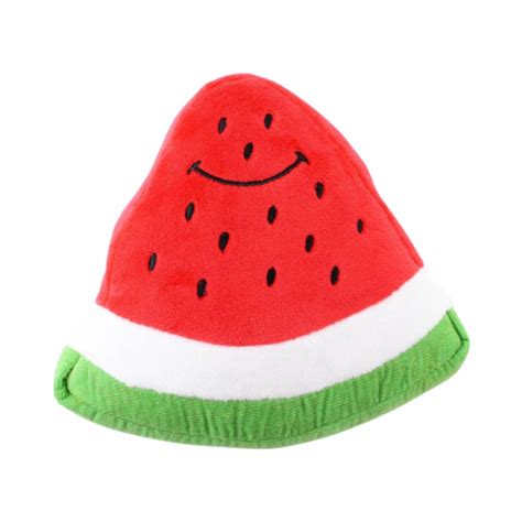 Midlee Smiley Watermelon Squeaker Plush Dog Toy 1 Fred Meyer